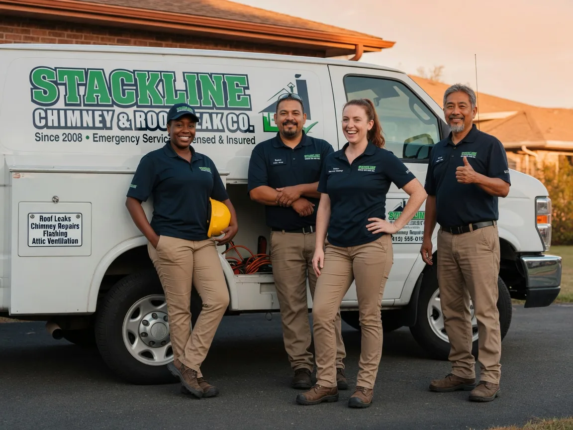 Chimney flashing repair company in Hardy, NE